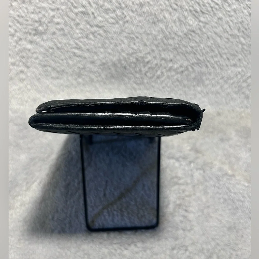 Bottega Veneta Y2K Black Leather Long Wallet - Picture 6 of 14